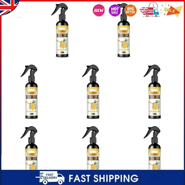 120ml Protezione Mobili Lucidatura Usura Spray Cera d'Api Resistente per Pavimento (A)