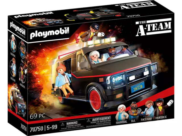 Playmobil 70750 The A-Team Van Bus 69-teilig - NEU OVP