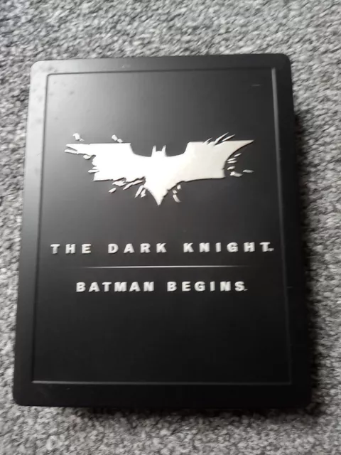 The Dark Knight Batman Begins Limited Edition Blu-ray Steel Book DVD