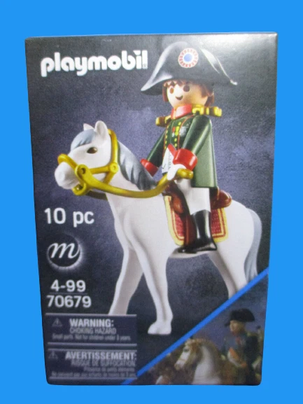 Figurine Playmobil Napoléon Bonaparte Avec Cheval Blanc - Set 70679 - Neuf Jamais Ouvert
