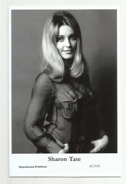 (B1) Sharon Tate Swiftsure Photo Postcard (67/115) Filmstar Pin Up Glamor
