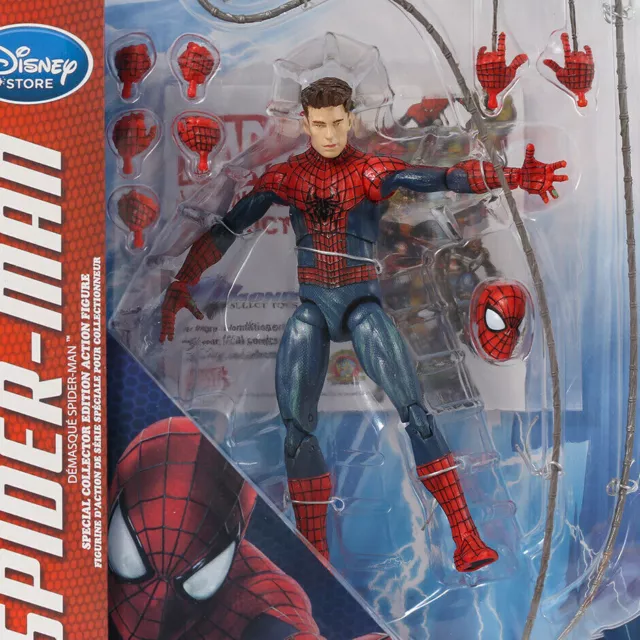 Marvel Select The Amazing Spider-Man 2 Unmasked Disney Exclusive Action Figure
