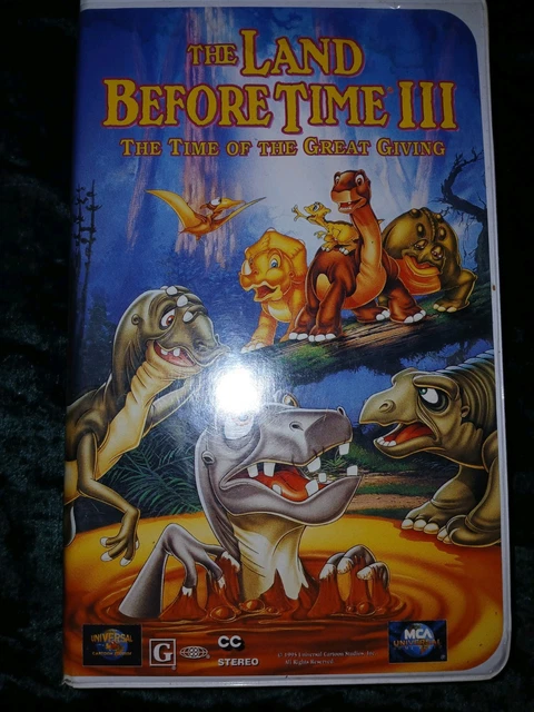 THE LAND BEFORE Time III: The Time of Great Giving (VHS, 1995