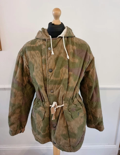 ORIGINAL WW2 GERMAN reversible splinter camo jacket £975.00 - PicClick UK