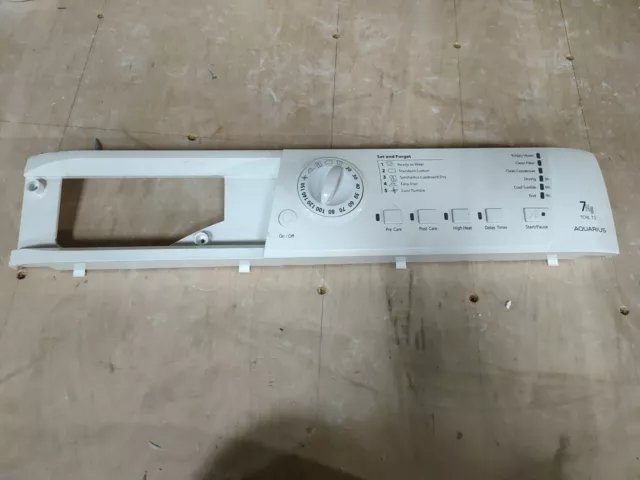 Hotpoint tchl73 Condenser Tumble Dryer Fascia Panel Only