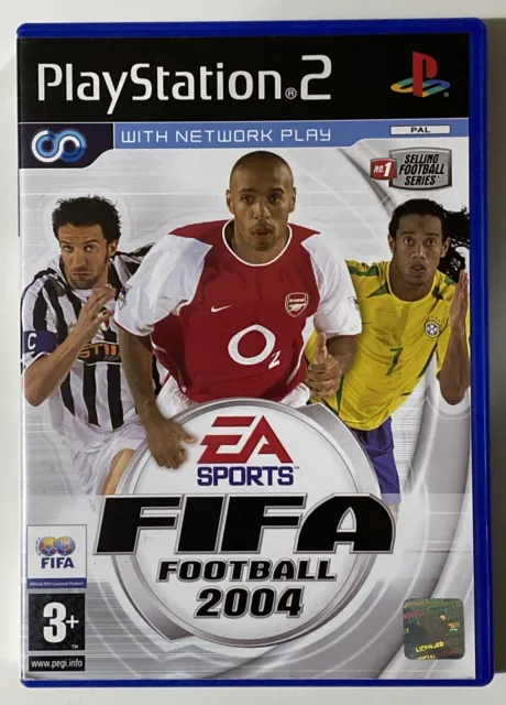 FIFA Football  2004 (Sony PlayStation 2, PS2, 2003) Complete With Manual