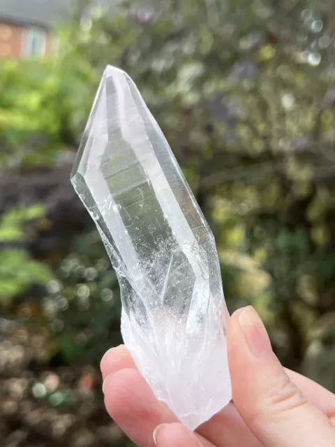 Large Lemurian Seed Clear Quartz Crystal AAA+ Grade 135g 1 Key