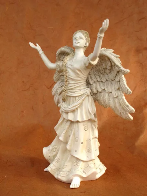 Statue D'Ange Naissance Baptême Sculpture Décoration Funéraire - 20006 2