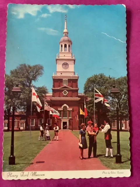 Henry Ford Museum Dearborn Michigan Postcard