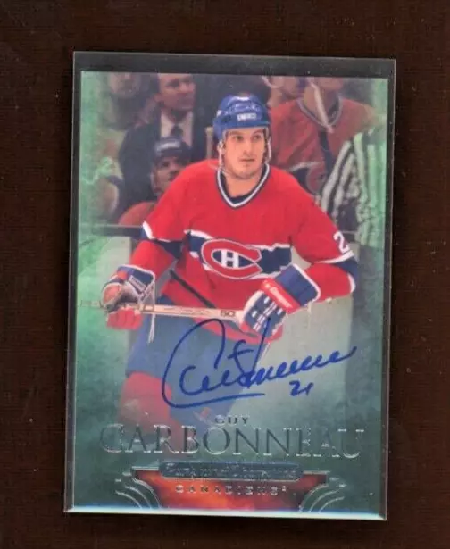 2011-12 Parkhurst Champions Autographs #46 Guy Carbonneau      *S7077