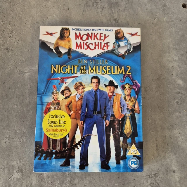 NIGHT AT THE Museum 2 - Ben Stiller - PG - DVD - New & Sealed - Free P ...