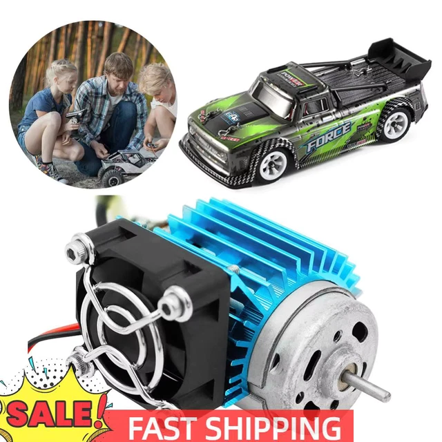 ELECTRIC MOTOR HEAT Sink with 5V Cooling Fan for 1/14 1/16 1/18 370 380 ...
