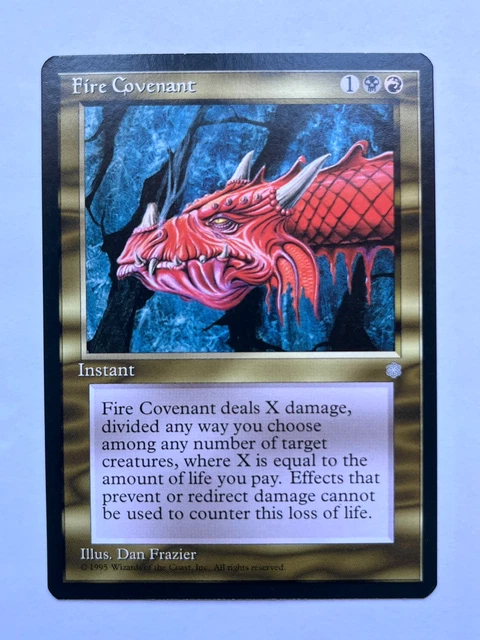 FIRE COVENANT ~ Ice Age [ Excellent ] [ Magic MTG ] 5.98 - PicClick UK