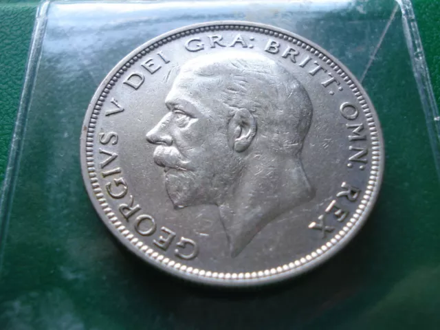 1929 George V Half Crown Coin