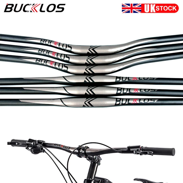 BUCKLOS MTB 31.8/25.4mm Handlebar Aluminum Alloy Flat/Riser Bars 660/720/780mm