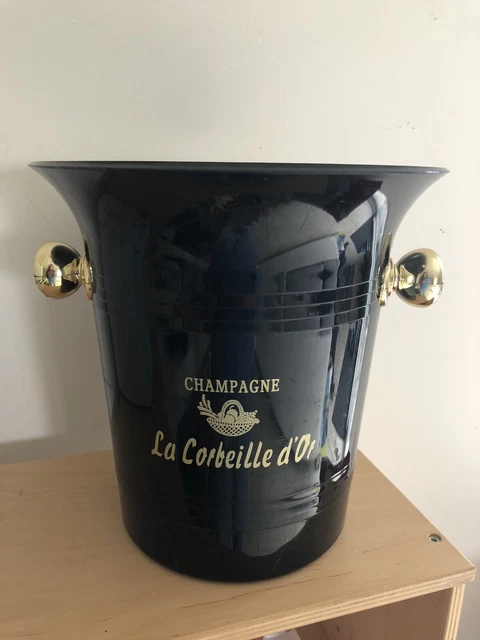 Seau à Champagne Cristallerie De La Rochère - Verre Transparent Vintage - Fabriqué France