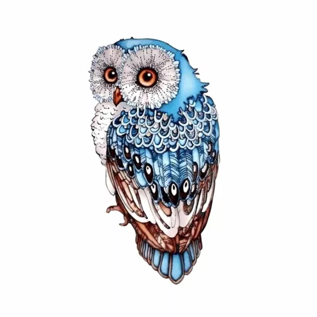 Owl Wooden Puzzle for Adults, Uniquely Animal Shaped Wooden Jigsaw Puzzles Toy