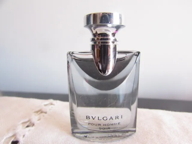 Bulgari Parfum Pour Homme Soir Miniature Eau De Toilette 5 Ml No Box