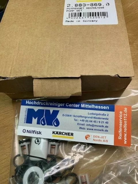 Kit pompe kit pompe pour KÄRCHER HD 650 + HD 690 NEUF