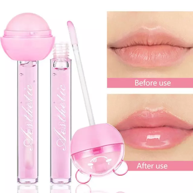 2 in 1 Lipstick Balm Lip Gloss Moisturizer Candy-Magice Lip 2024 Glaze Y8A1
