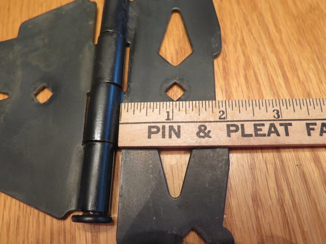 T Strap Barn Door Gate Shed Hinges 10.5" x 7.75" Set of Four Salvage Vintage 16