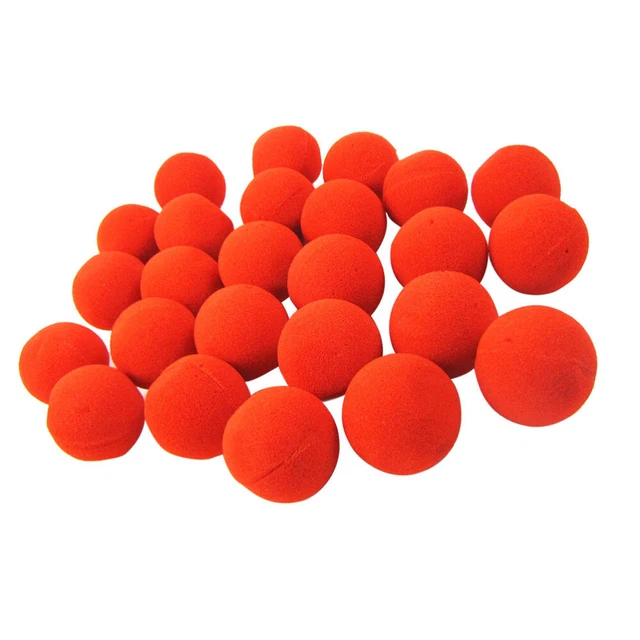 25 Nasi Da Clown In Schiuma - Diametro 5cm, Rosso, Per Feste E Carnevale - Foto 10