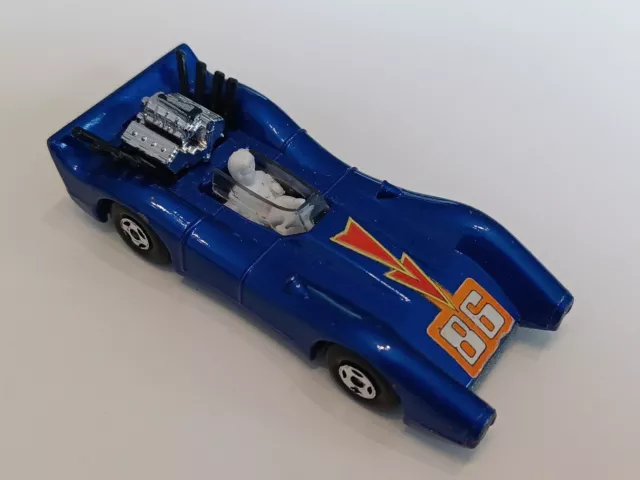 BLUE SHARK "86" BLAU VON MATCHBOX SUPERFAST No.61 MADE IN ENGLAND VON 1971