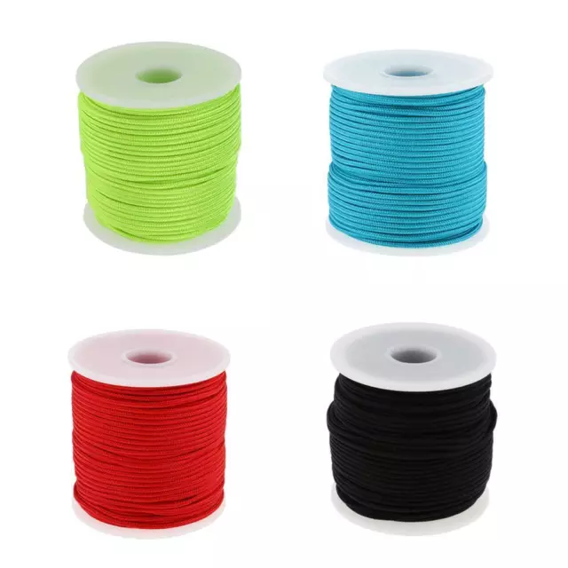 2mm 50m Paracord 6-Strand Corda per Paracadute Tenda per Ormeggio Al di Fuori