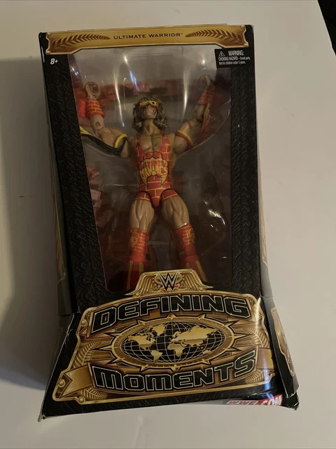 WWE WWF Wrestling Defining Moments ULTIMATE WARRIOR Action Figure - New In Box