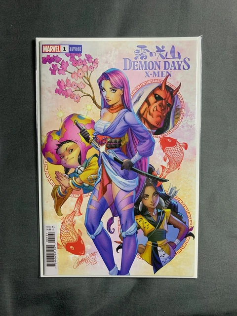 DEMON DAYS X-MEN #1 (MARVEL,2021) 1:50 J Scott CAMPBELL VARIANT - Gemini - NM