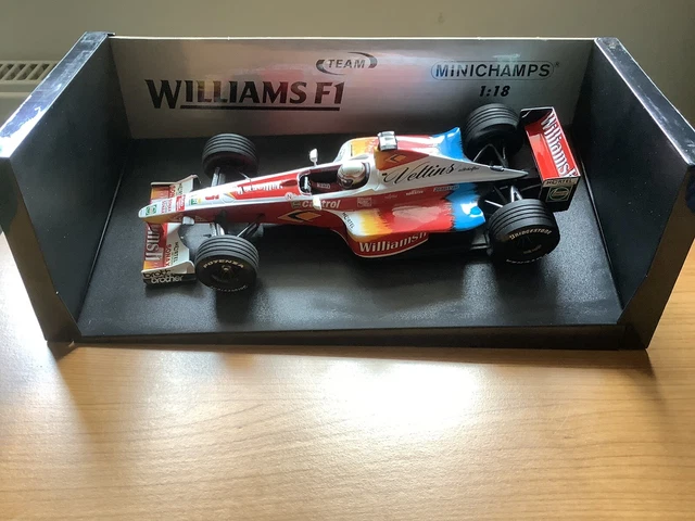 Miniature F1 Minichamps 1/18 - Williams BMW Supertec FW21 (Button) 1999 - Occasion Sans Boîte