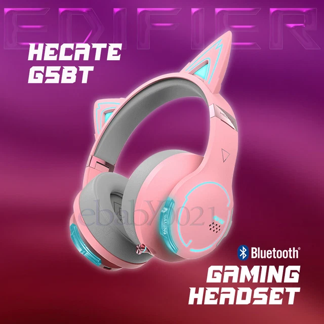 EDIFIER HECATE G5BT Gaming Headset Cat Ear Headphones RGB Bluetooth