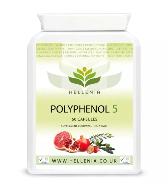 Hellenia Polyphenol 5 - Oxxynea® | 5-a-Day Obst & Gemüse - diätetische Antioxidantien 2