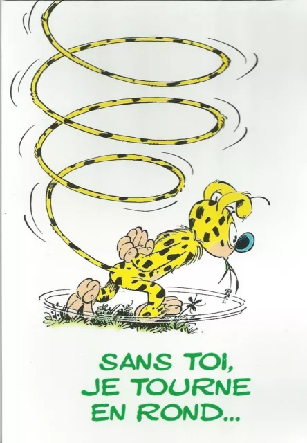 CPM - Carte Postale MARSUPILAMI - " ILLUSTRE par FRANQUIN " ED TOUCAN - Réf 42