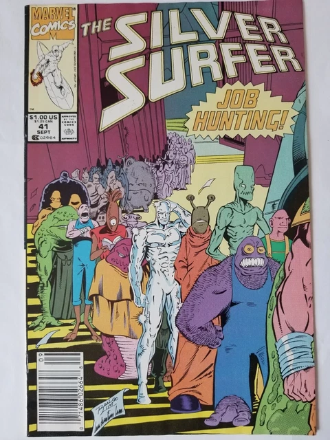 Silver Surfer Vol. 2 #41 Newsstand (Marvel Comics, 1990)