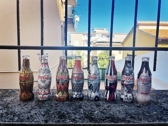 Bottiglie coca cola Limited Edition tribute to fashion