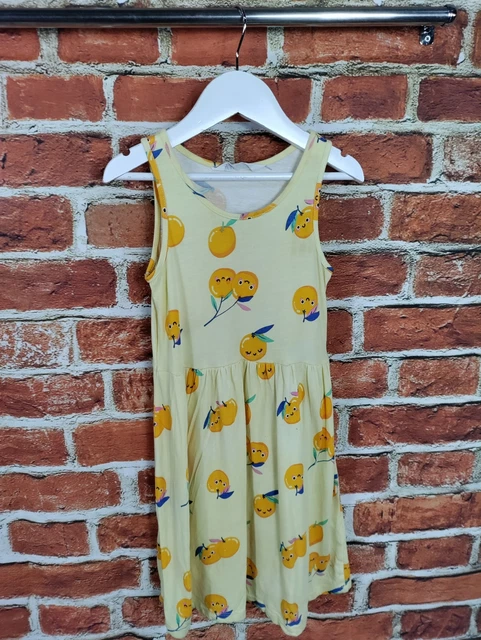 Pacchetto Tuta Estiva Senza Maniche Per Ragazze Età 6-7 Anni M&S H&M Set 122 Cm 3