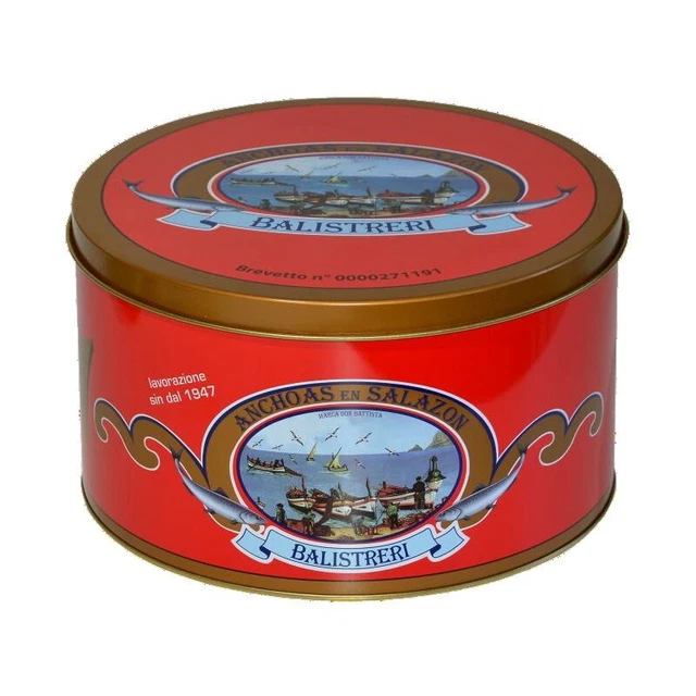 Acciughe Salate Don Battista Spagna Balistreri - Conf da 5 Kg