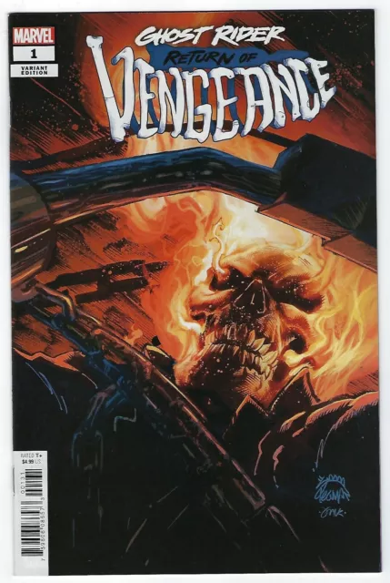 Ghost Rider Return Of Vengeance # 1 Stegman Variant Cover NM Marvel