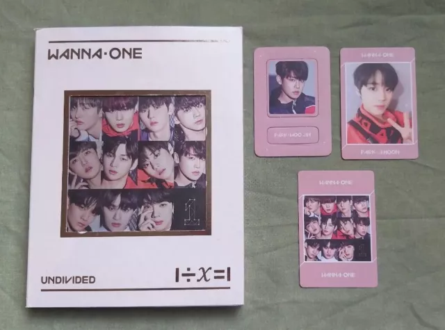 Wanna One ungeteilte Gruppenversion mit Einschlüssen Woojin Jihoon Kpop Album CD