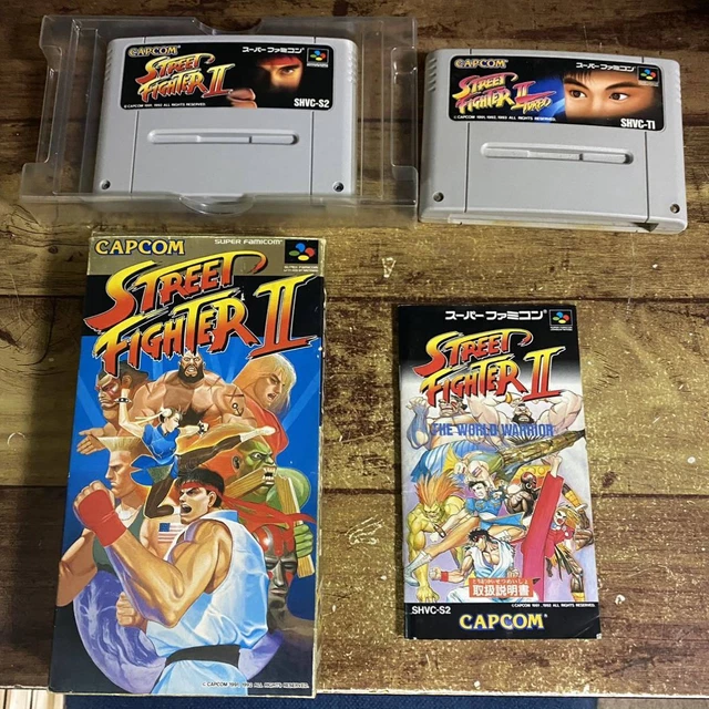 Rockman 6 & Street Fighter 2 Turbo Sur Super Famicom – Import Japon, état Très Bon