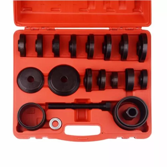 23Pc Front Wheel Drive Bearing Puller Press Removal Installation Tool Kit Set UK 2