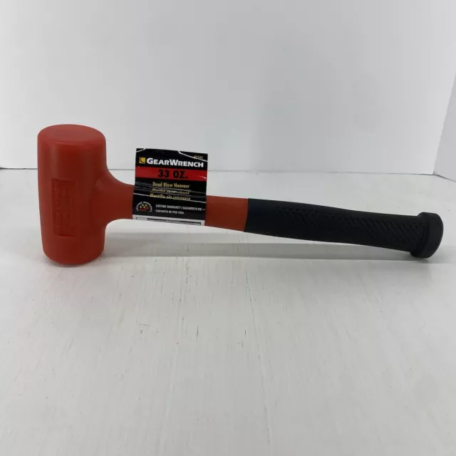 Gearwrench 33oz Polyurethane Dead Blow Hammer Mallet #82242