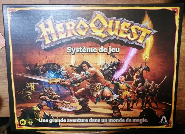Jeu HeroQuest édition 1992 – MB – Complet Et En Très Bon état – Rare