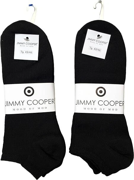 Calze Fantasmini In Cotone Filo Di Scozia - 6 Paia Minicalze Invisibili - Foto 9