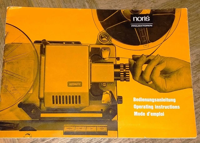 Notice Projecteur Eumig S807 / S807D / S810D – Super 8 – Version Française (CD)