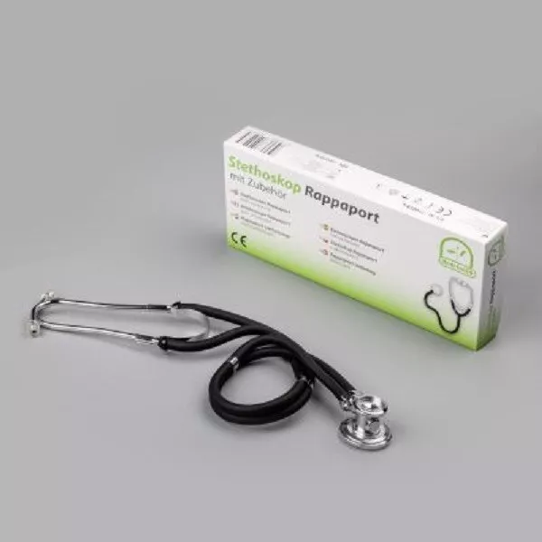 Stethoskop Stetoskop  Rappaport Doppelkopf 2-Schlauch-System Diagnostik