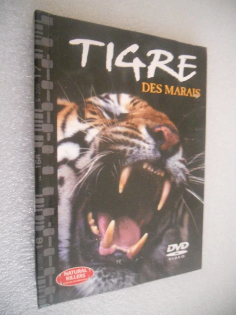 livre dvd natural killers tigre des marais