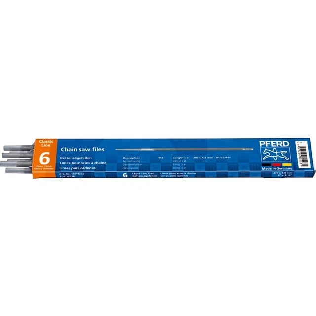 Kettensäge Feilen Pferd 3,5 mm für Teilung 1/4 3/8 Hobby 6er Pack 37270722 SP