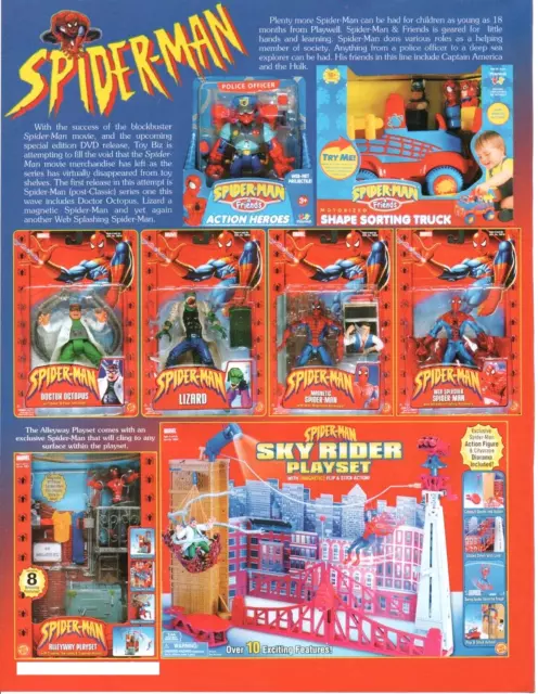 Spiderman sales skyrider playset
